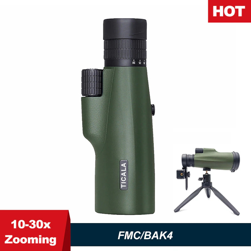 Professional Title: "High-Powered Monocular Telescope with Long-Range Zoom for Hunting, Camping, and Tourism"