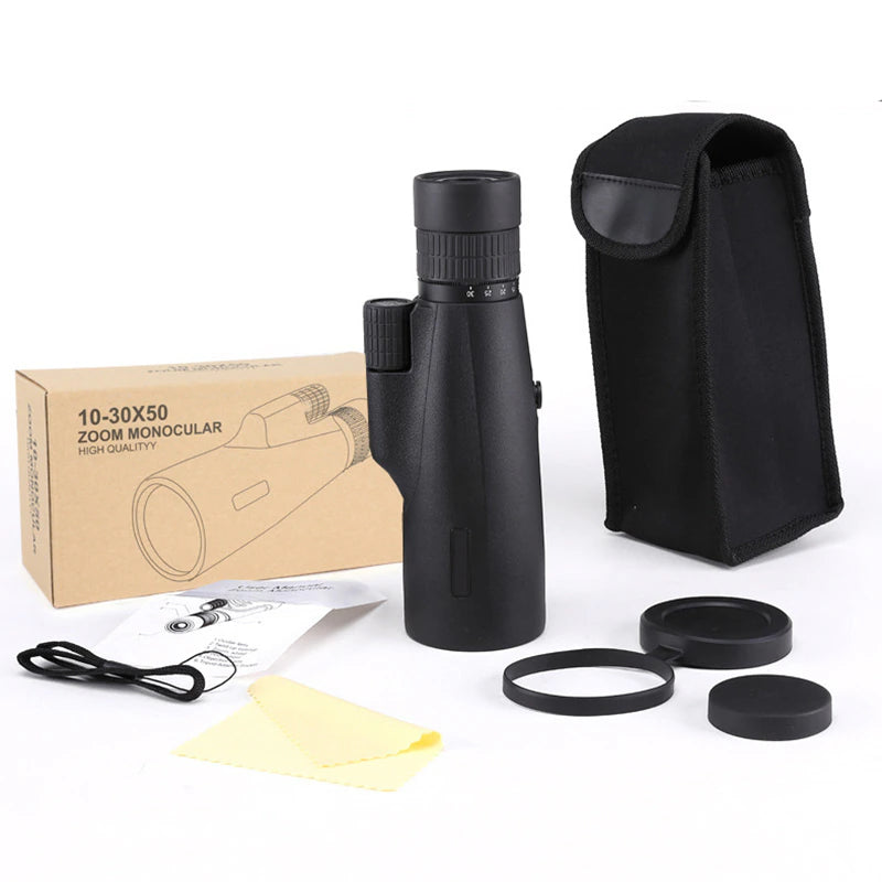 Professional Title: "High-Powered Monocular Telescope with Long-Range Zoom for Hunting, Camping, and Tourism"