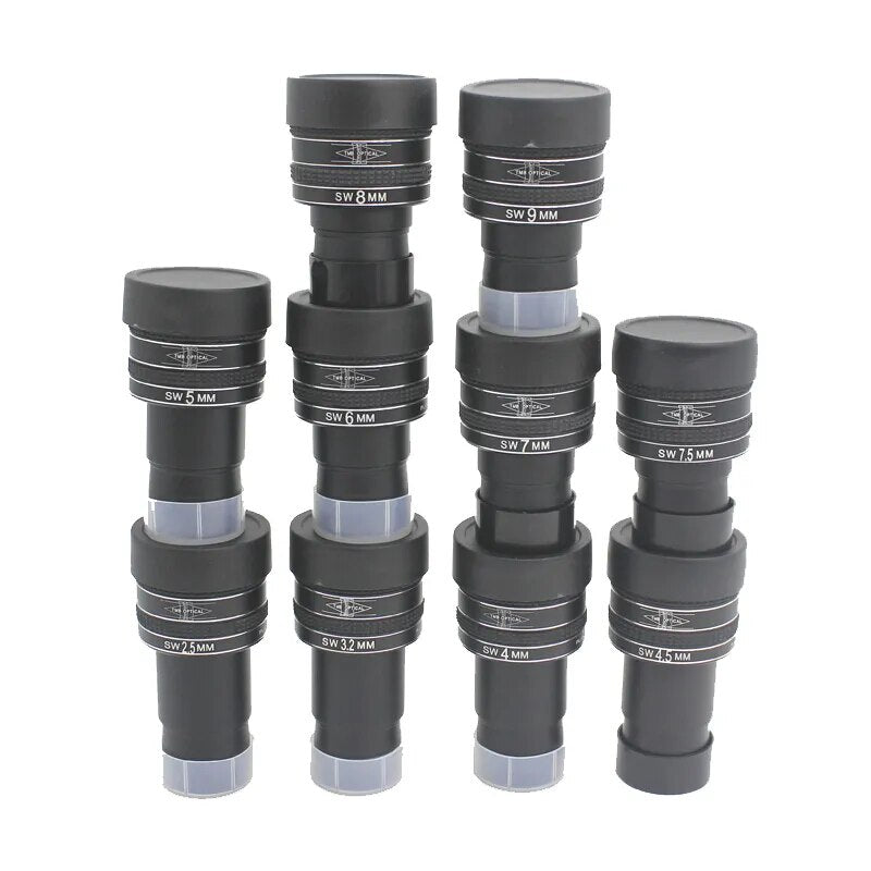 "High-Power TMB Planetary Eyepieces with Long Focal Lengths: 2.5/3.2/4/4.5/5/6/7/7.5/8/9 MM - Genuine Planetary Eyepieces for Enhanced Viewing Experience"