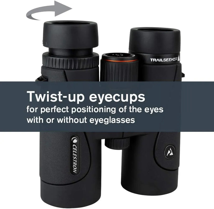 Professional Title: "Trailseeker ED Binoculars with Fully Broadband Multi-Coated Optics and Bak4 Roof Prism for Birdwatching and Outdoor Activities"