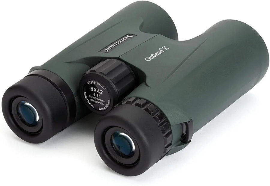 Professional title: "Outland X 8X42 10X42 Waterproof & Fogproof Binoculars for Adults with Multi-Coated Optics and Bak-4 Prisms in Green"