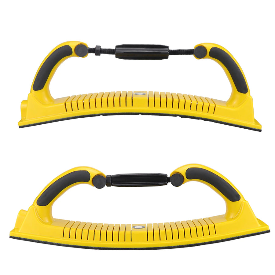 HIFESON 70X400Mm Manual Sanding Block Sandpaper Machine Hand Grinding Holder Handheld Polisher Sander for Car Wood Workig