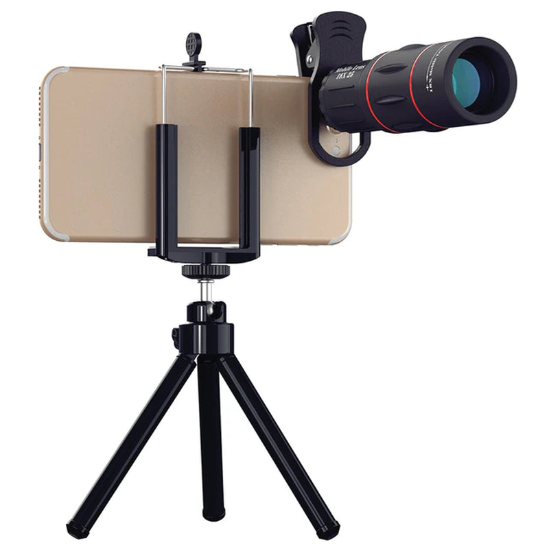 Capture Stunning Moments with our Portable 18X25 Monocular Zoom Telephoto Lens