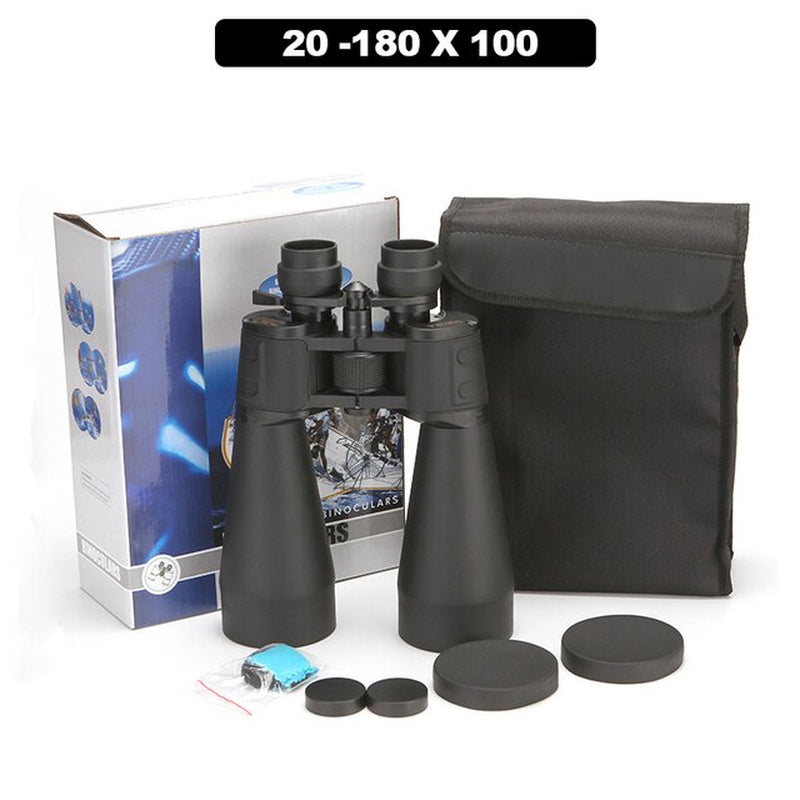 "Professional Grade 30-260X80 Long Range Binoculars: High Power, Low Light Night Vision, Waterproof HD Telescope for Bird Watching, Travel, and Hunting"