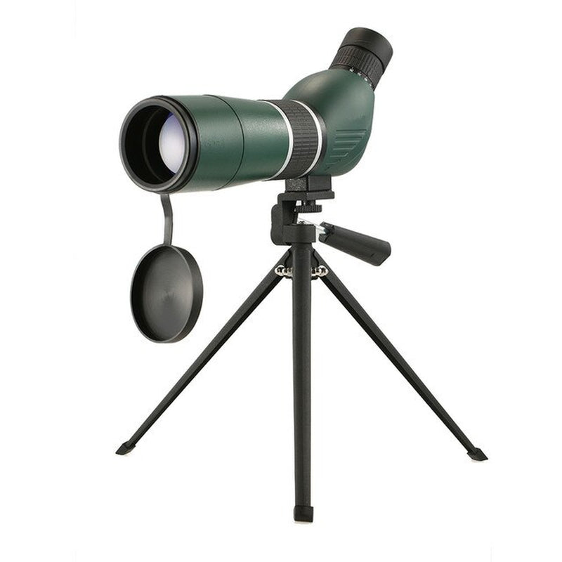 JHOPT 60 Times Spotting Scope Telescope Portable Travel Scope Monocular Telescope with Tripod Carry Case Birdwatch Hunting