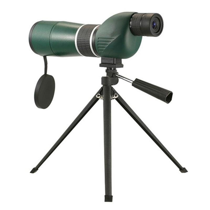 JHOPT 60 Times Spotting Scope Telescope Portable Travel Scope Monocular Telescope with Tripod Carry Case Birdwatch Hunting