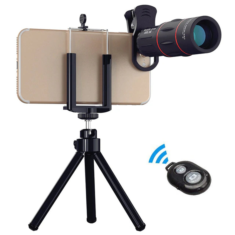 Capture Stunning Moments with our Portable 18X25 Monocular Zoom Telephoto Lens